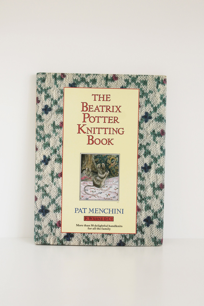 beatrix potter knitting book vintage