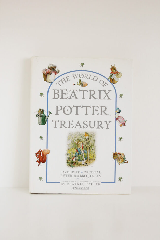 the world of beatrix potter treasury peter rabbit vintage book
