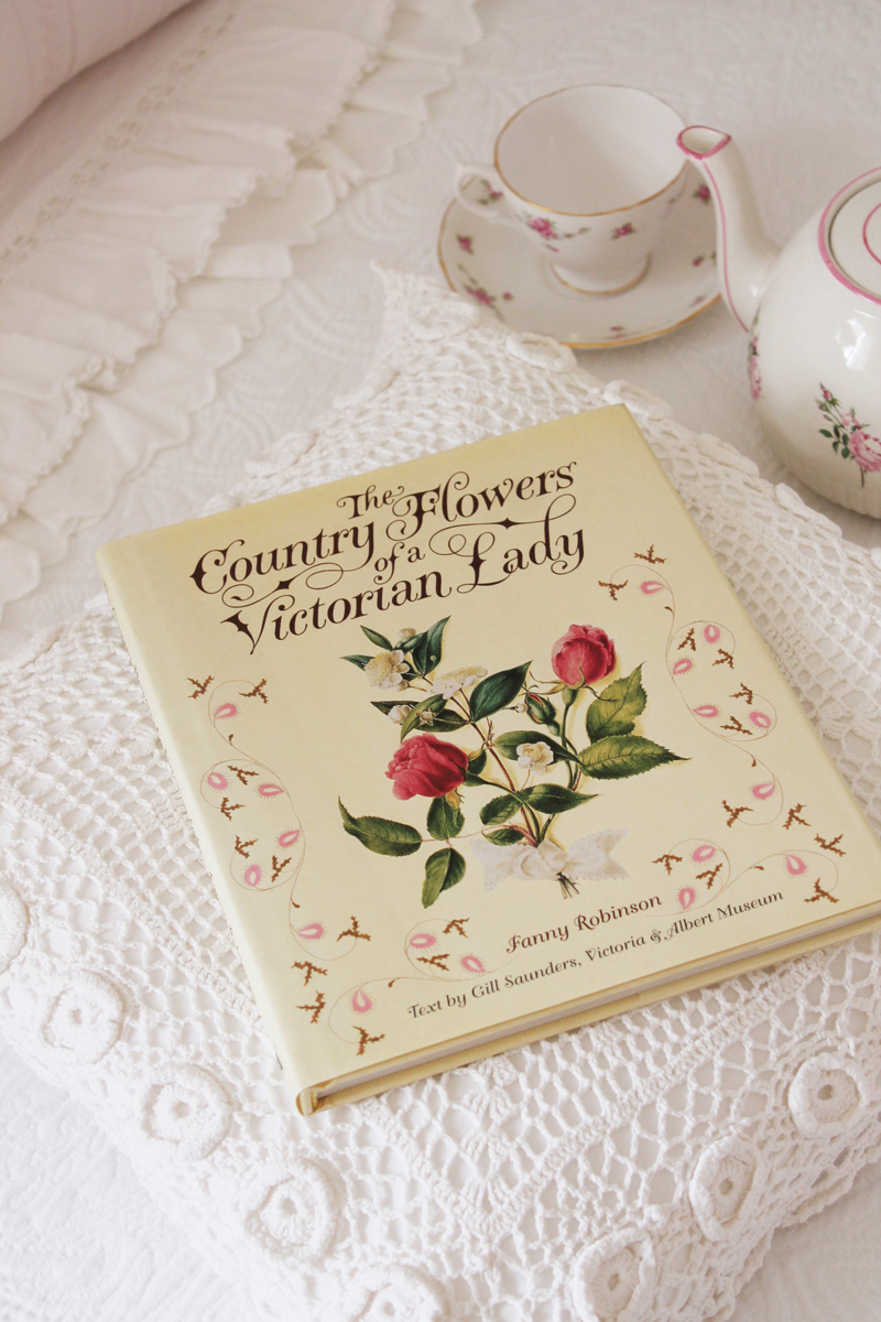 the country flowers of a victorian lady vintage book