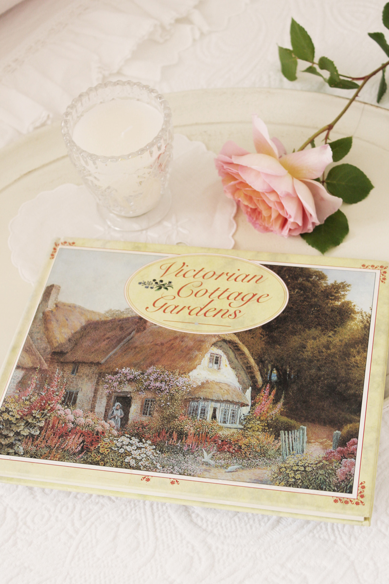victorian cottage garden book vintage