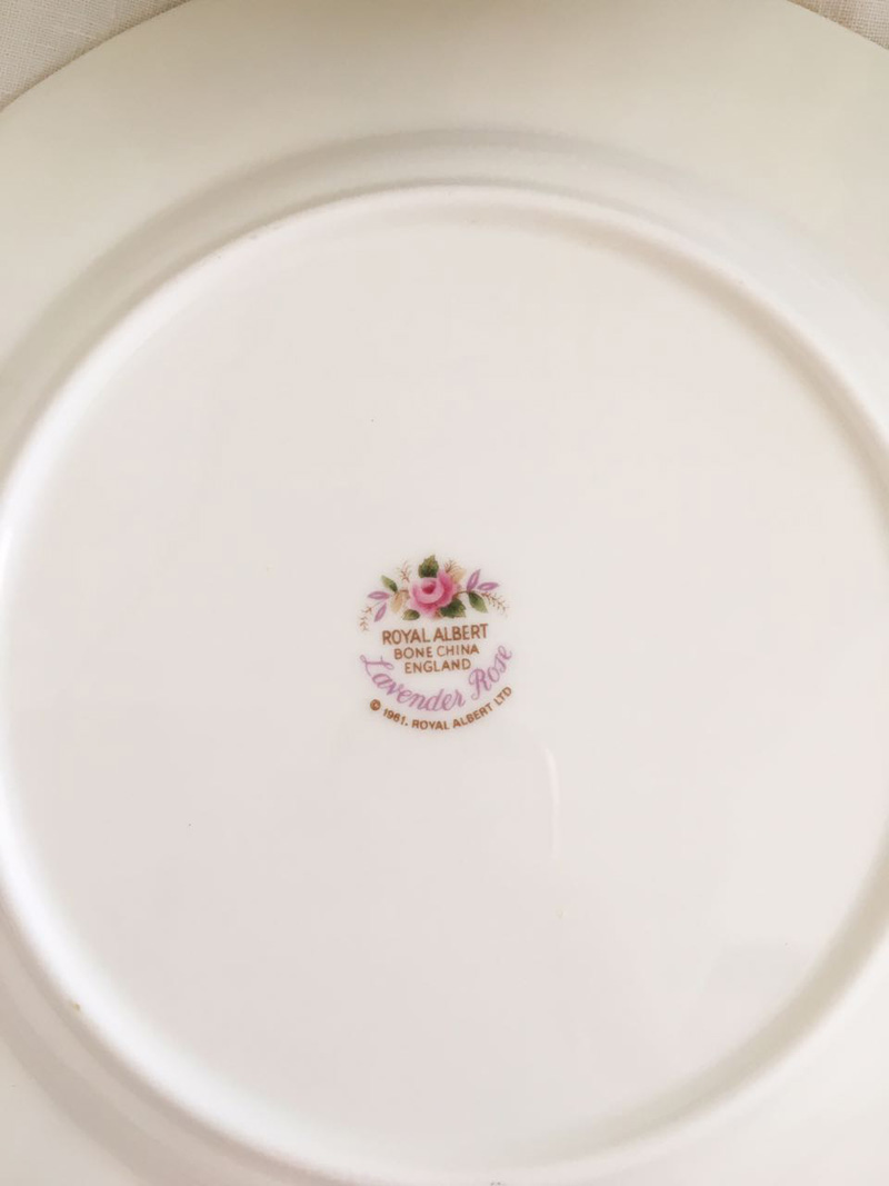 piatto lavender rose royal albert